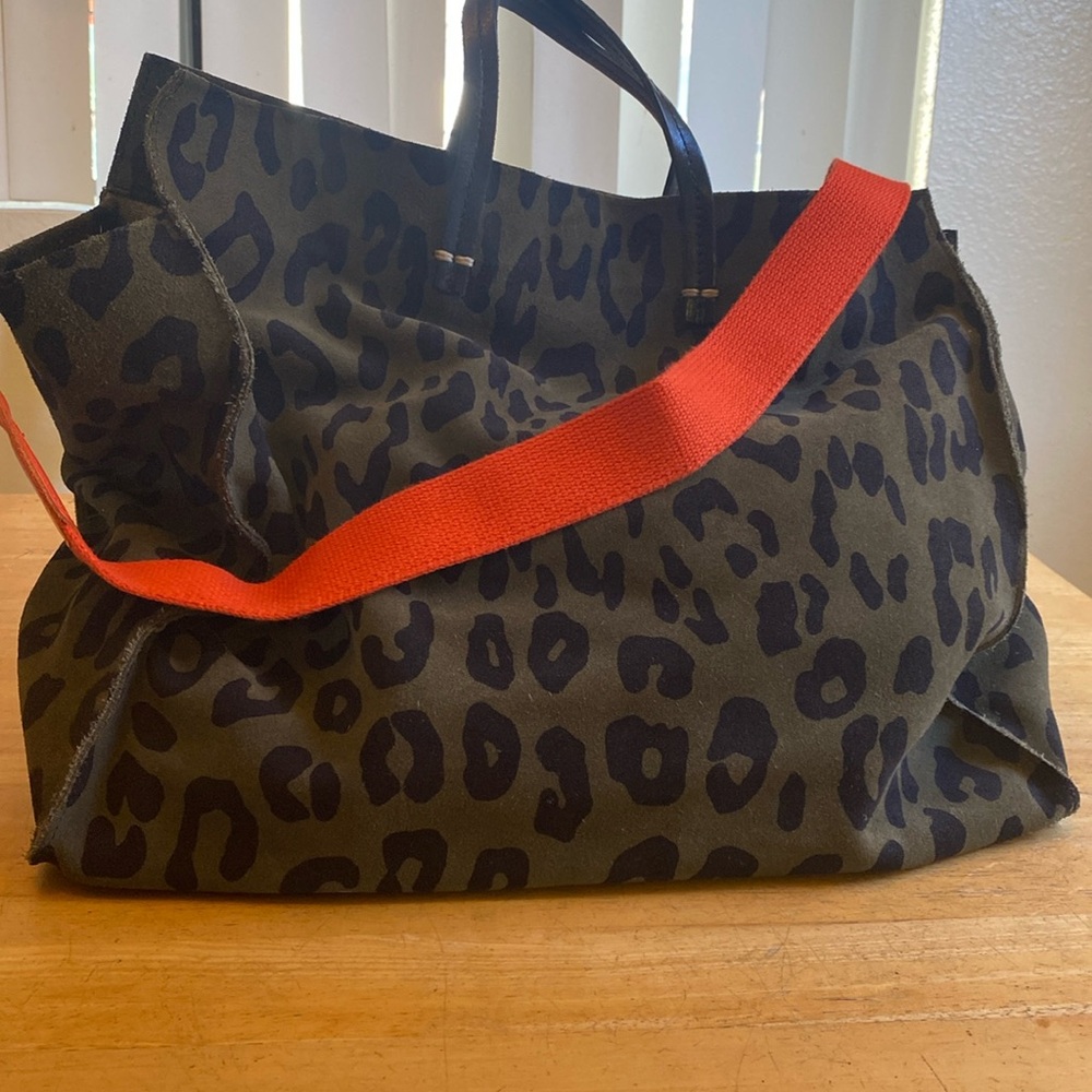 Clare V Suede Large Tote